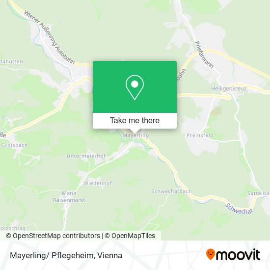 Mayerling/ Pflegeheim map