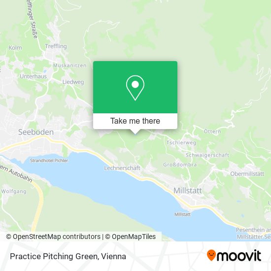 Practice Pitching Green map