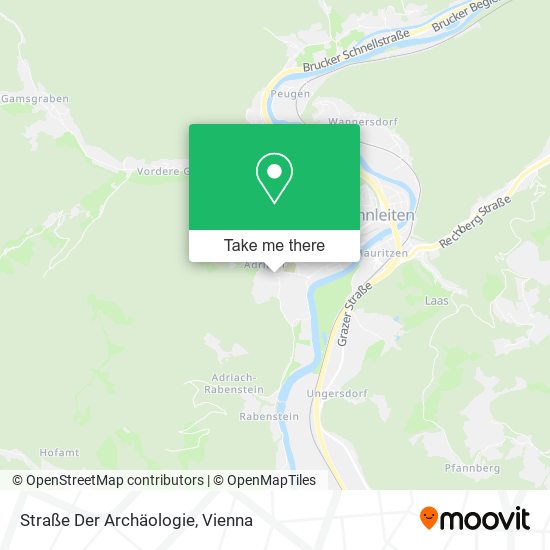 Straße Der Archäologie map