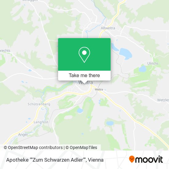 Apotheke ""Zum Schwarzen Adler"" map