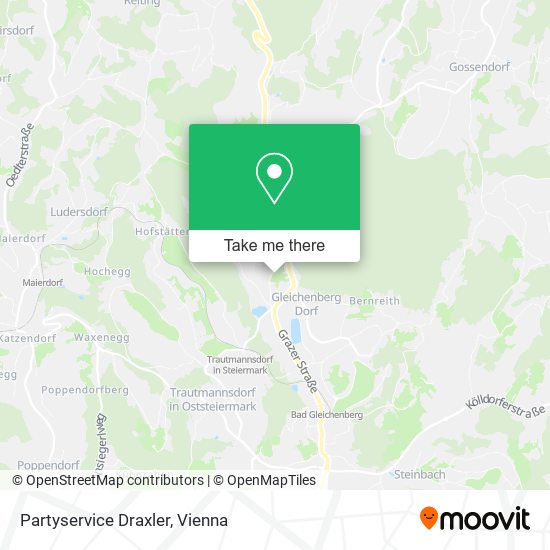 Partyservice Draxler map