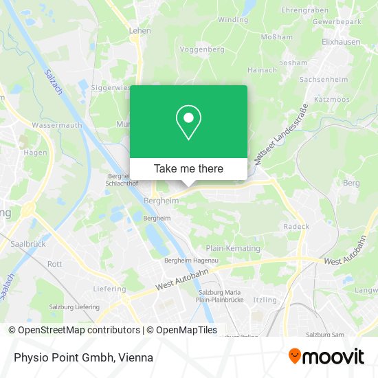 Physio Point Gmbh map