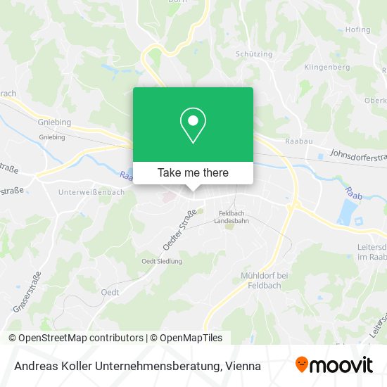 Andreas Koller Unternehmensberatung map