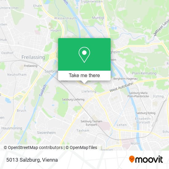5013 Salzburg map
