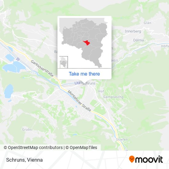 Schruns map