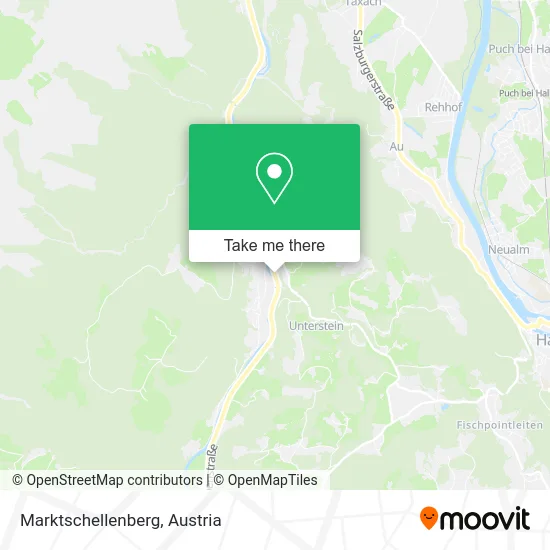Marktschellenberg map