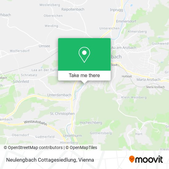 Neulengbach Cottagesiedlung map