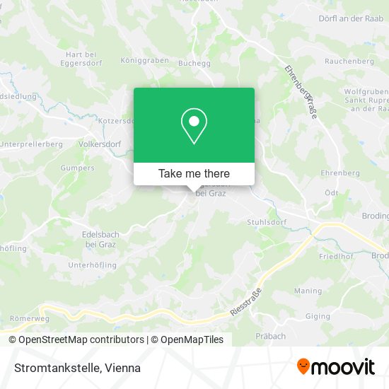 Stromtankstelle map