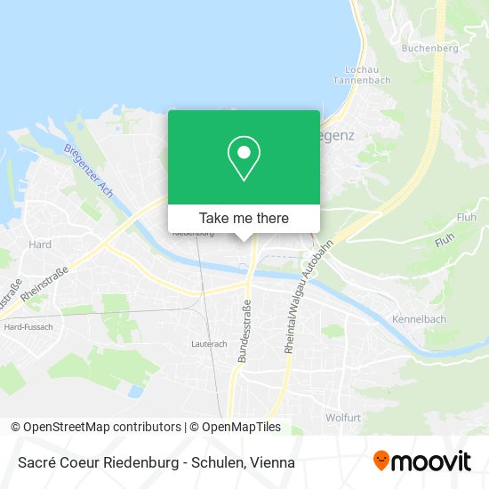 Sacré Coeur Riedenburg - Schulen map