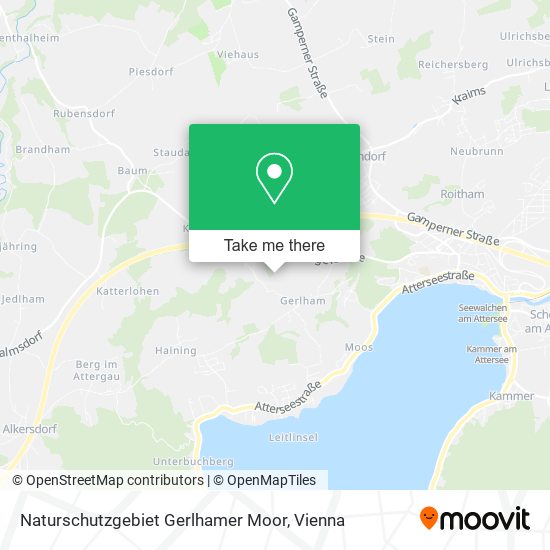 Naturschutzgebiet Gerlhamer Moor map