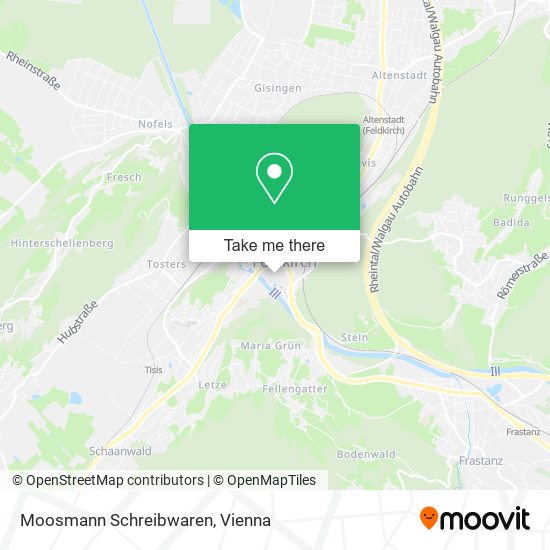 Moosmann Schreibwaren map