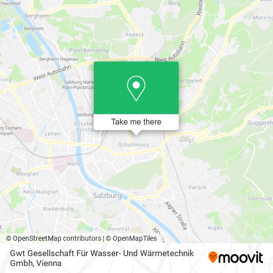 Gwt Gesellschaft Für Wasser- Und Wärmetechnik Gmbh map