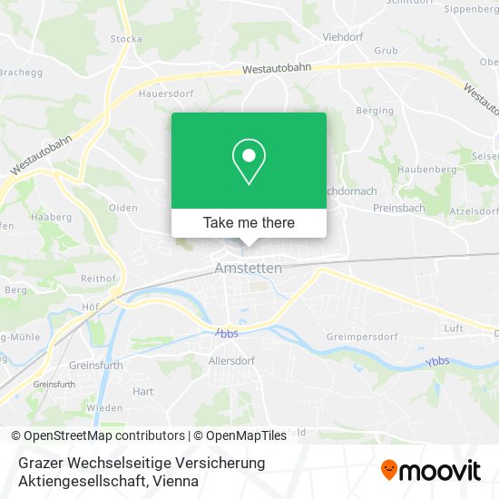 Grazer Wechselseitige Versicherung Aktiengesellschaft map