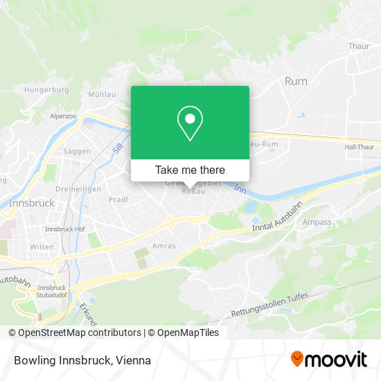 Bowling Innsbruck map