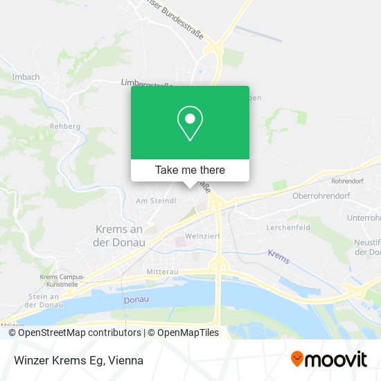 Winzer Krems Eg map