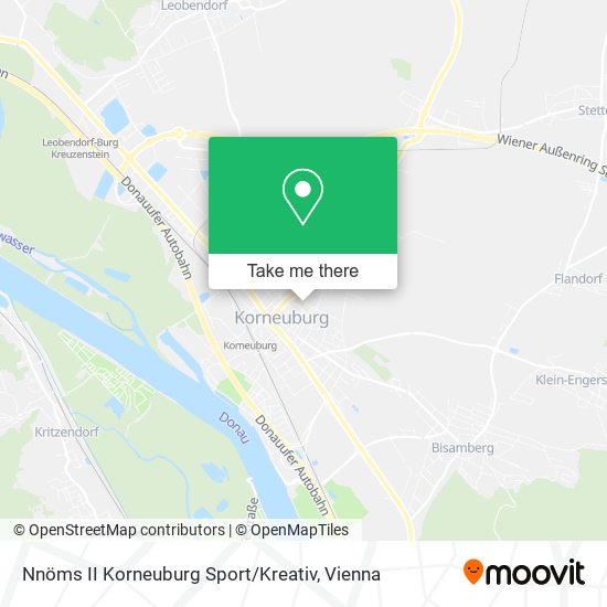 Nnöms II Korneuburg Sport / Kreativ map