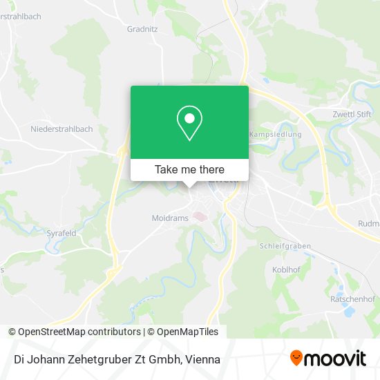 Di Johann Zehetgruber Zt Gmbh map