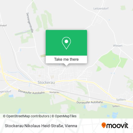 Stockerau Nikolaus Heid-Straße map