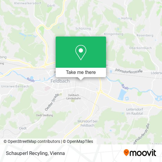 Schauperl Recyling map