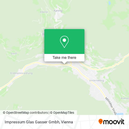 Impressum Glas Gasser Gmbh map