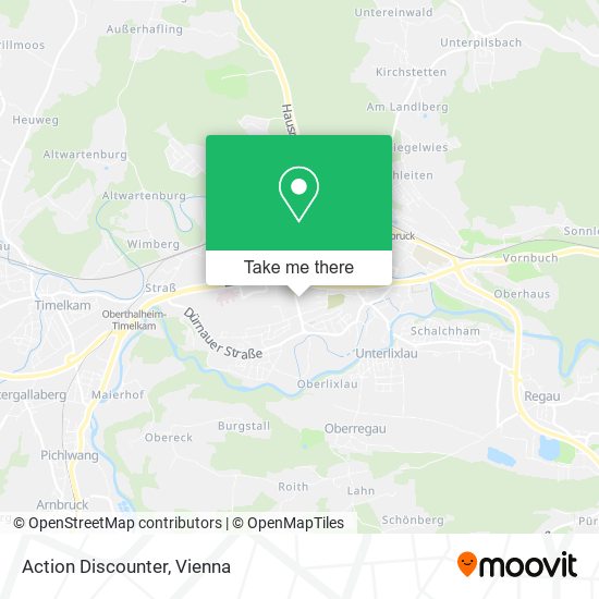 Action Discounter map