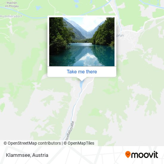 Klammsee map