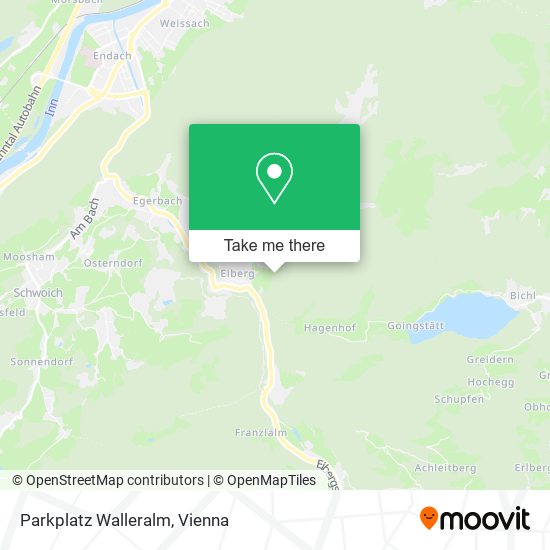 Parkplatz Walleralm map