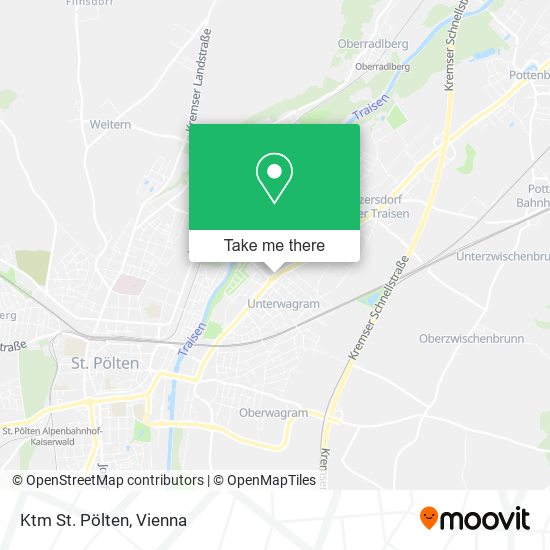 Ktm St. Pölten map