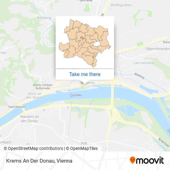 Krems An Der Donau map