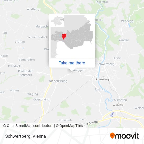 Schwertberg map