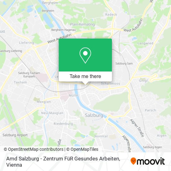 Amd Salzburg - Zentrum FüR Gesundes Arbeiten map