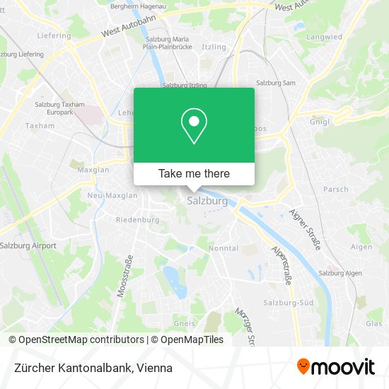 Zürcher Kantonalbank map