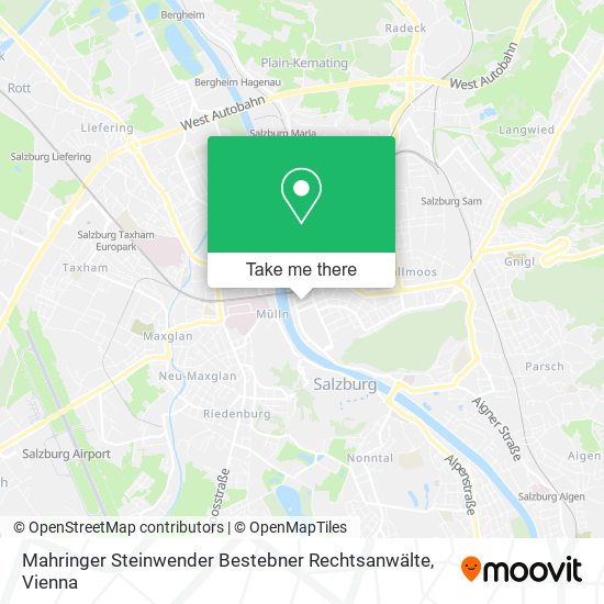 Mahringer Steinwender Bestebner Rechtsanwälte map