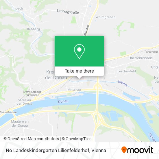 Nö Landeskindergarten Lilienfelderhof map