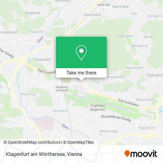 Klagenfurt am Wörthersee map