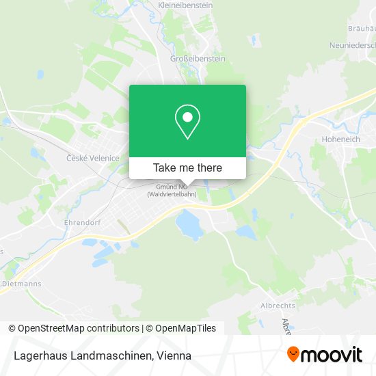Lagerhaus Landmaschinen map