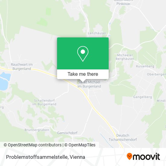 Problemstoffsammelstelle map