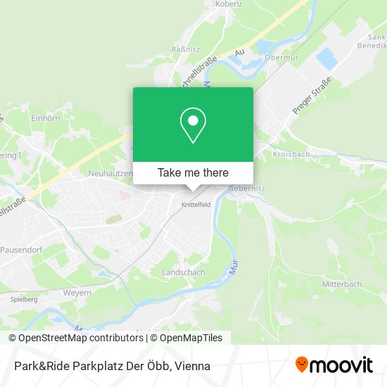 Park&Ride Parkplatz Der Öbb map