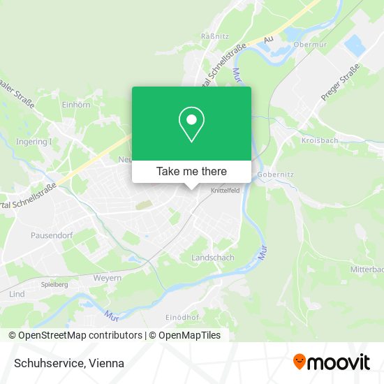 Schuhservice map