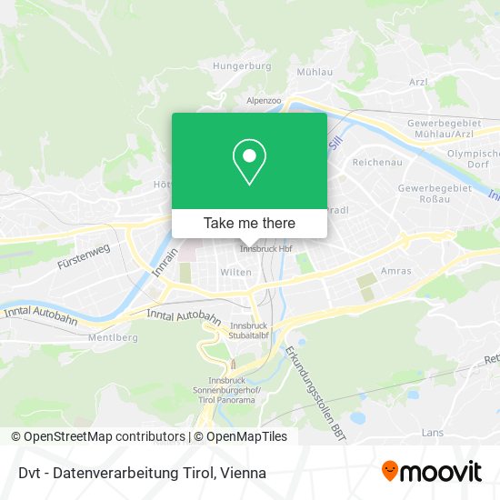 Dvt - Datenverarbeitung Tirol map