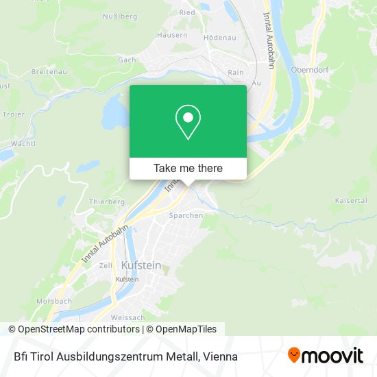 Bfi Tirol Ausbildungszentrum Metall map