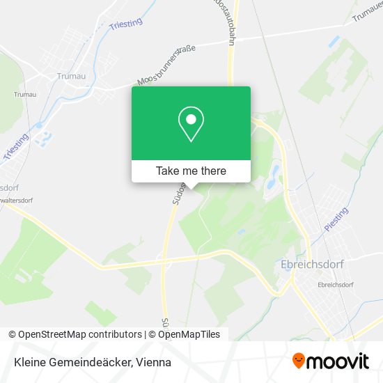 Kleine Gemeindeäcker map