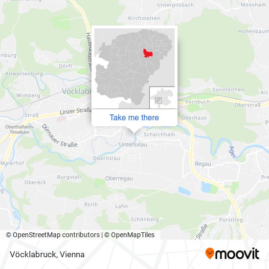 Vöcklabruck map