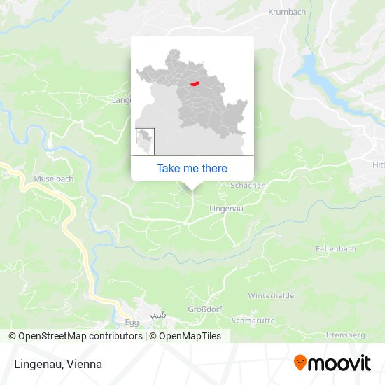 Lingenau map