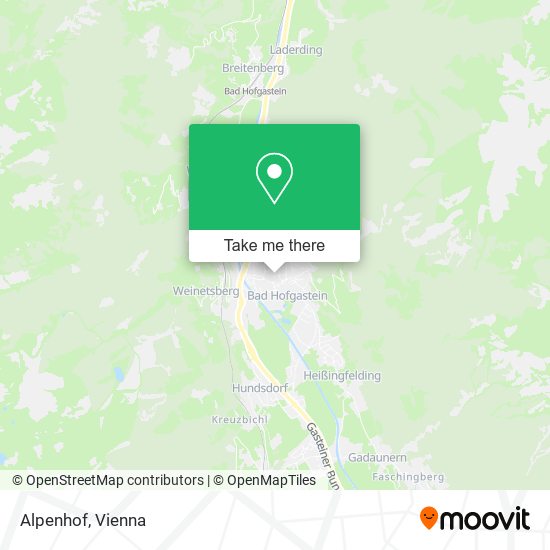 Alpenhof map