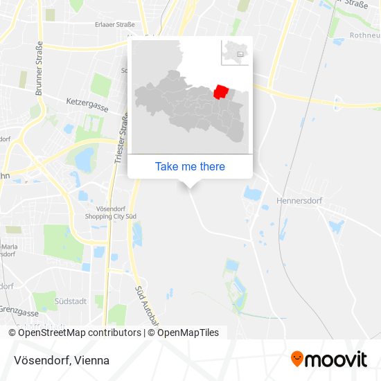 Vösendorf map