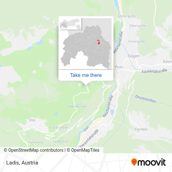 Ladis map