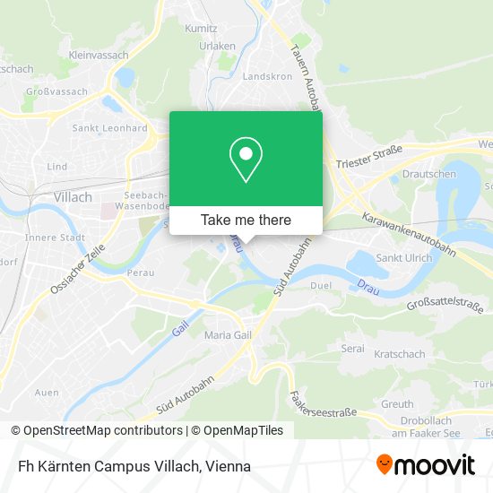 Fh Kärnten Campus Villach map