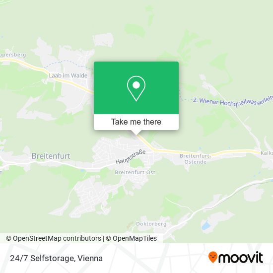 24/7 Selfstorage map