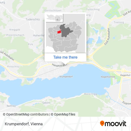 Krumpendorf map